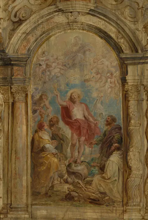 La glorificación de la Eucaristía, Peter Paul Rubens