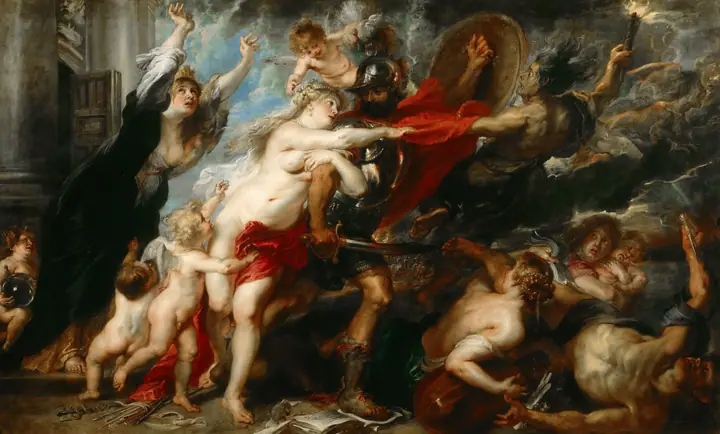 Las consecuencias de la guerra, Peter Paul Rubens