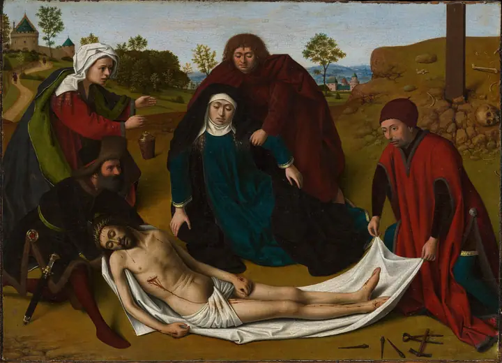 La Lamentación, Petrus Christus