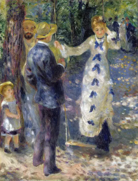 El columpio, Pierre-Auguste Renoir