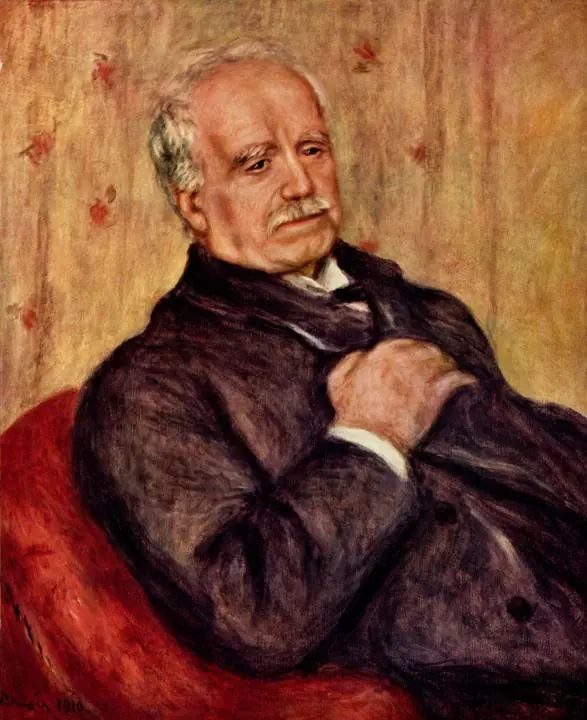Retrato de Paul Durand-Ruel, Pierre-Auguste Renoir