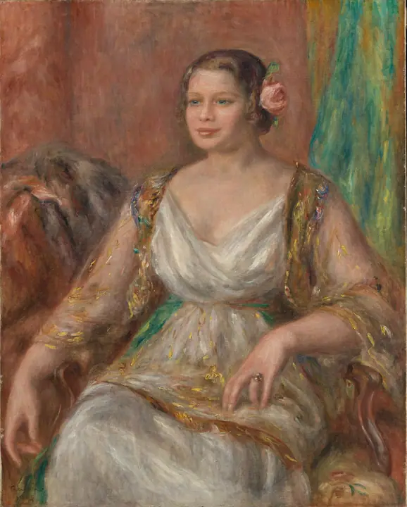 Tilla Durieux (Ottilie Godeffroy, 1880–1971), Pierre-Auguste Renoir