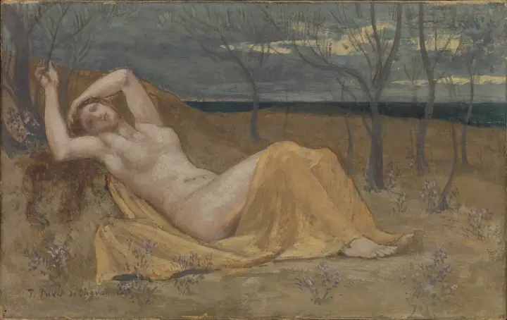 Tamaris, Pierre Puvis de Chavannes