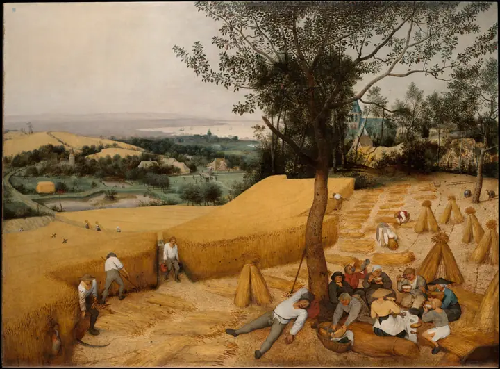 Los segadores, Pieter Bruegel el Viejo
