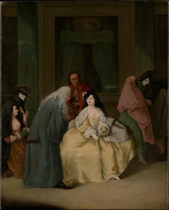 El encuentro, Pietro Longhi