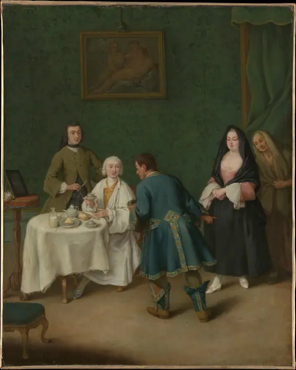 La tentación, Pietro Longhi