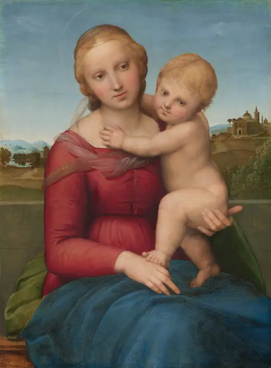 La pequeña Virgen Cowper, Rafael Sanzio