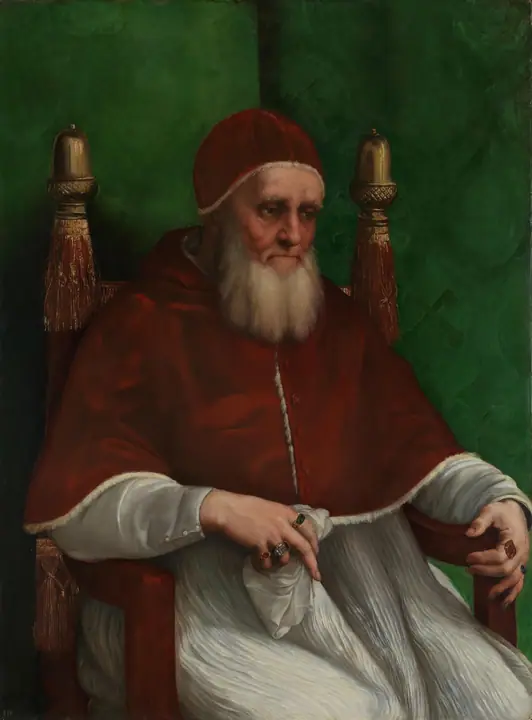 Retrato de Julio II, Rafael Sanzio