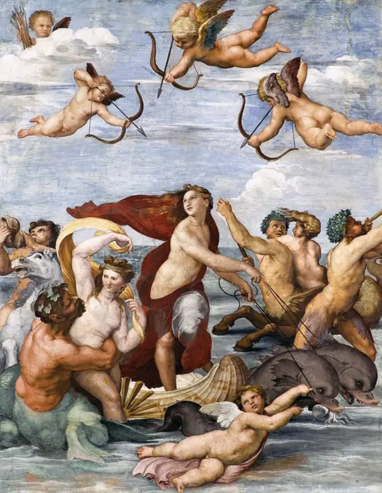 Triunfo de Galatea, Rafael Sanzio