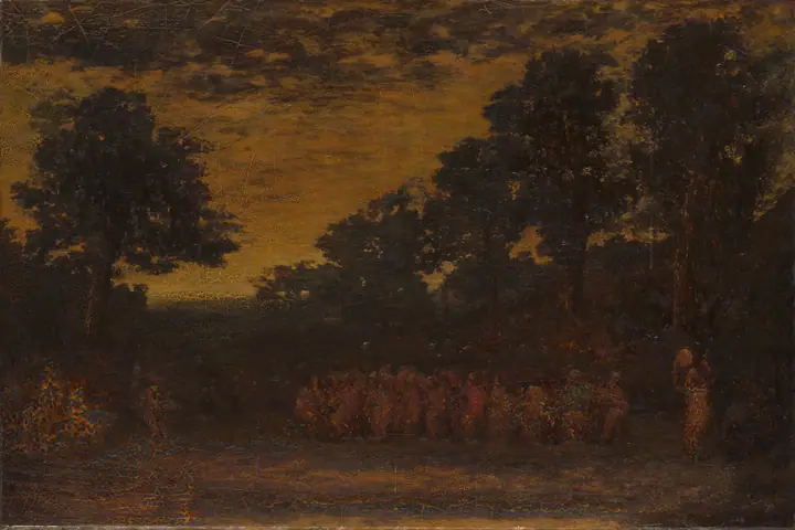 La danza de la pipa, Ralph Albert Blakelock