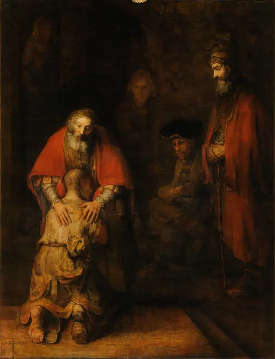 El retorno del hijo pródigo, Rembrandt van Rijn