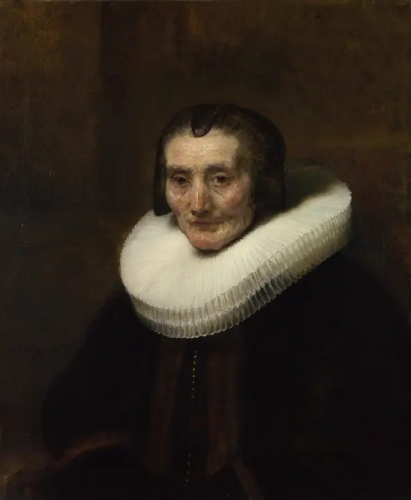Retrato de Margaretha de Geer, Rembrandt van Rijn