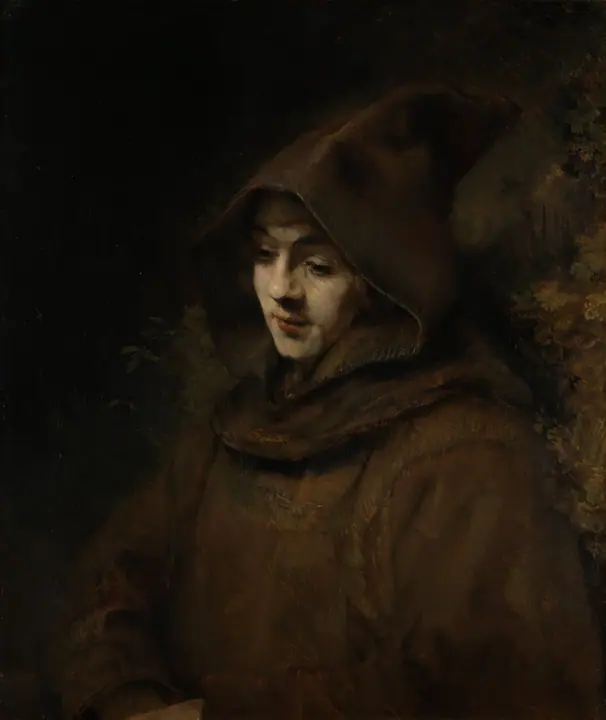Tito como monje, Rembrandt van Rijn