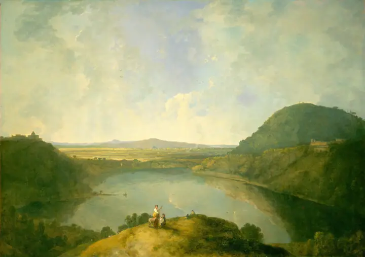 El lago Albano, Richard Wilson
