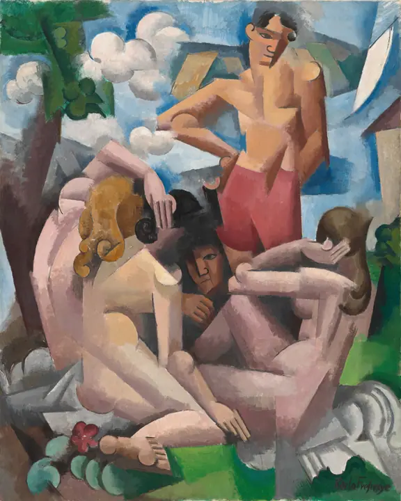 Las bañistas, Roger de La Fresnaye