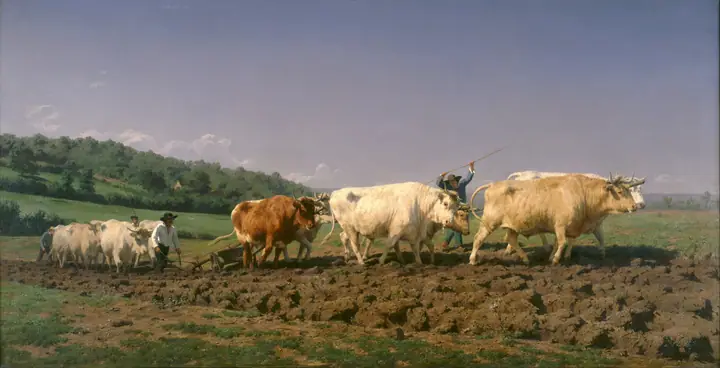 Arando en el Nivernais, Rosa Bonheur