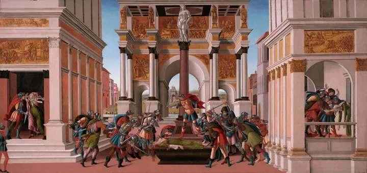 La historia de Lucrecia, Sandro Botticelli