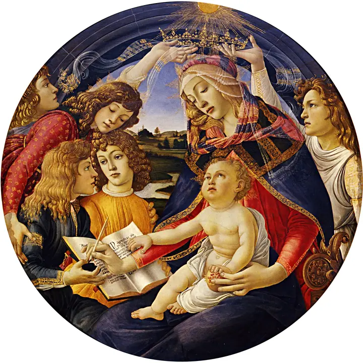 La Virgen del Magnificat, Sandro Botticelli
