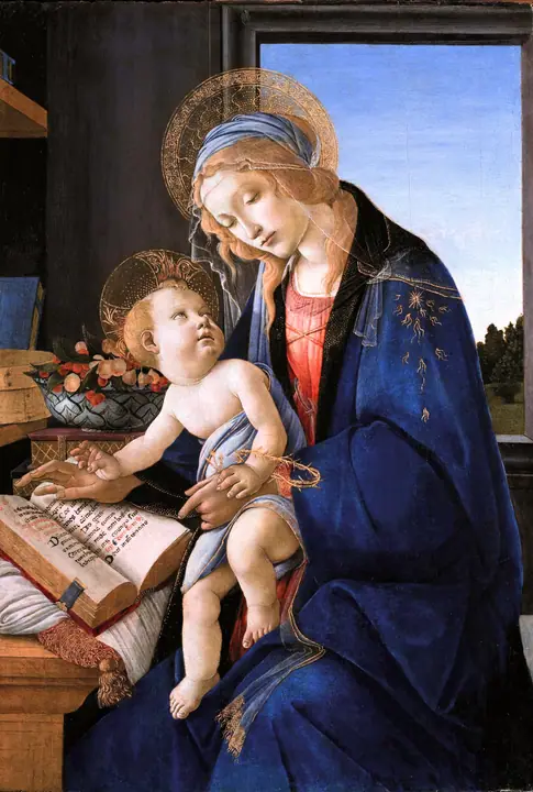 Virgen del libro, Sandro Botticelli