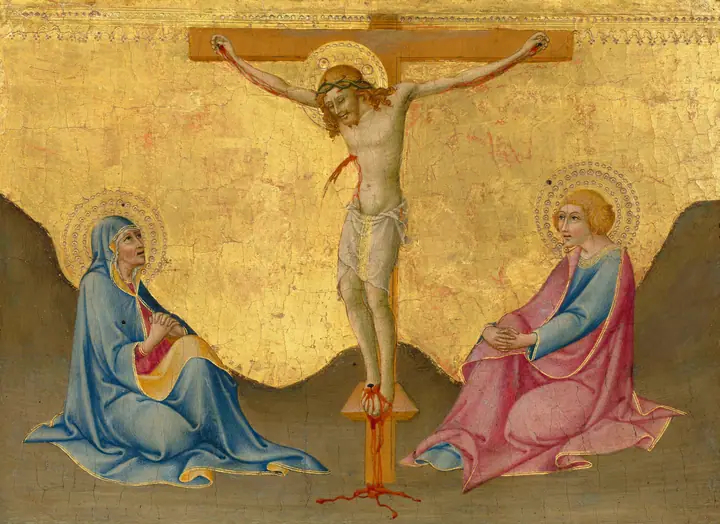 La Crucifixión, Sano di Pietro