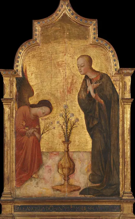 La Anunciación, Sassetta