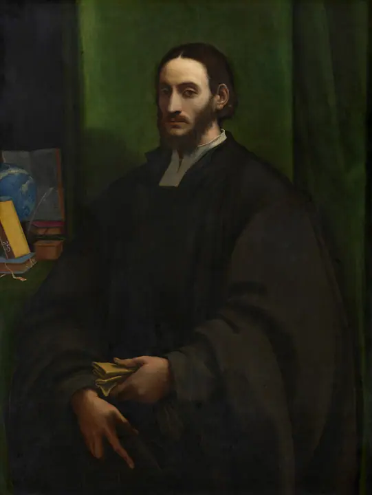 Retrato de un humanista, Sebastiano del Piombo