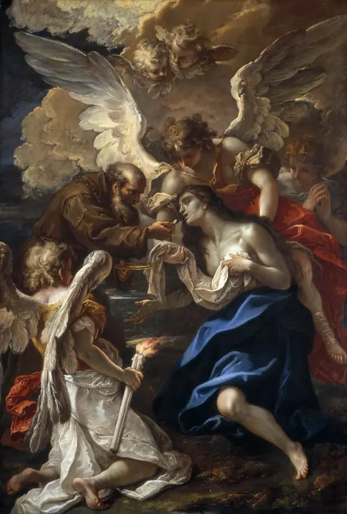 La última comunión de Santa María Egipcíaca, Sebastiano Ricci