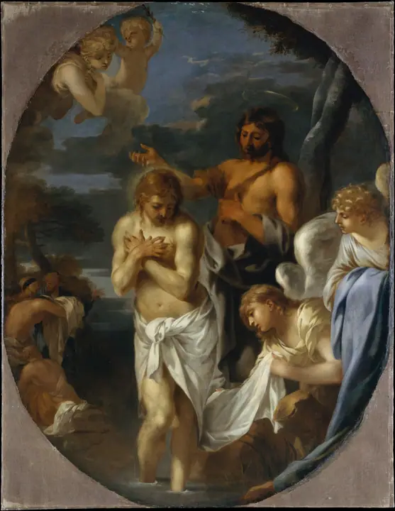 El bautismo de Cristo, Sébastien Bourdon