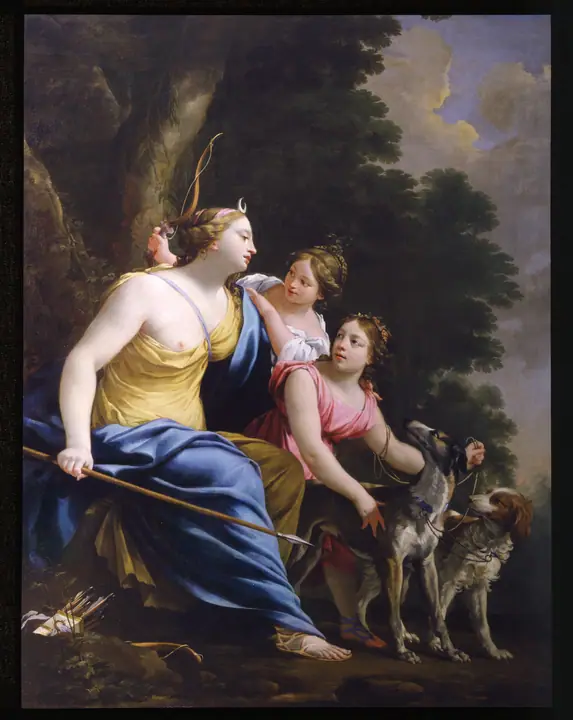Diana partiendo de caza, Simon Vouet