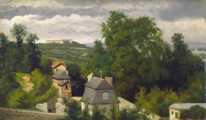 Vista en las afueras de Caen, Stanislas Lépine