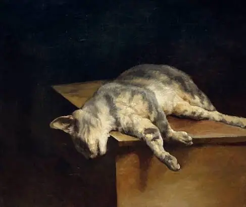 Gato muerto, Théodore Géricault