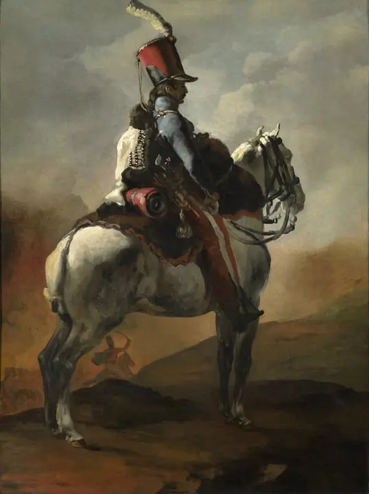 Trompetero de húsares, Théodore Géricault