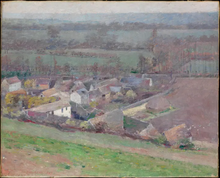 Vista a vuelo de pájaro, Theodore Robinson