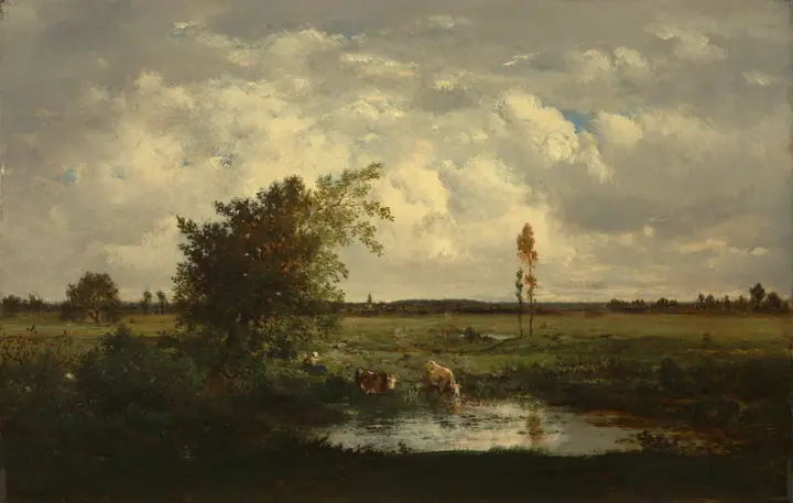 Luz del sol, Théodore Rousseau