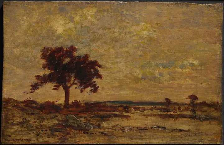 Marismas, Théodore Rousseau
