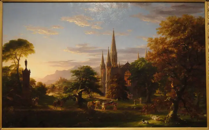 El regreso, Thomas Cole