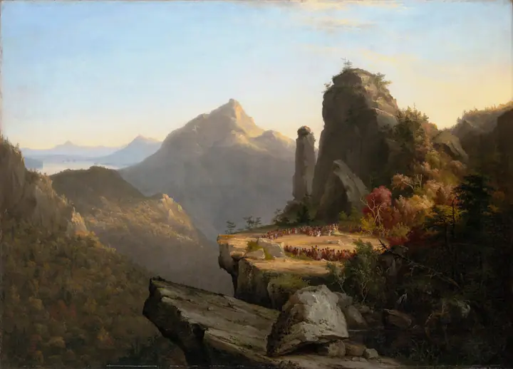 El último de los mohicanos, Thomas Cole