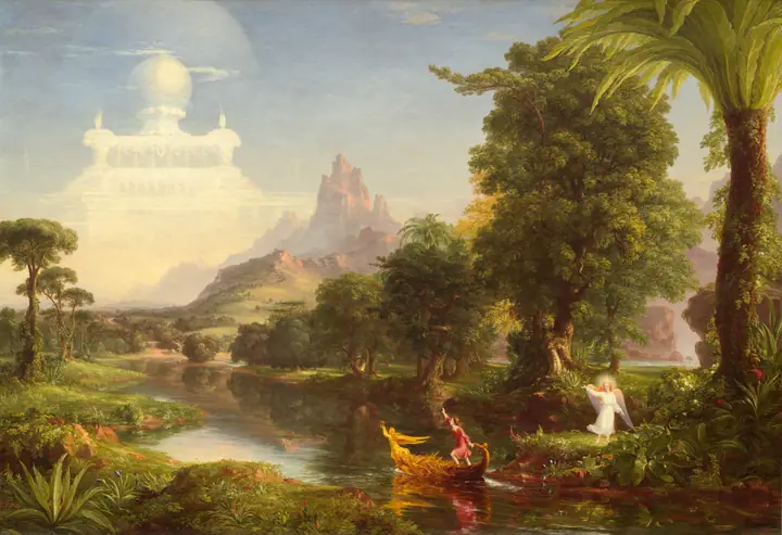 El viaje de la vida. Juventud, Thomas Cole