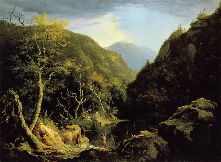 Paisaje de otoño, Thomas Cole