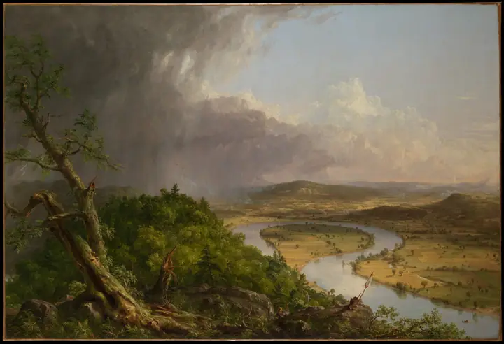 Río de Connecticut, Thomas Cole
