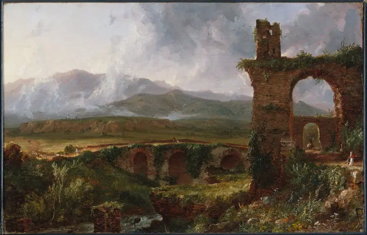 Vista cerca de Tívoli (mañana), Thomas Cole