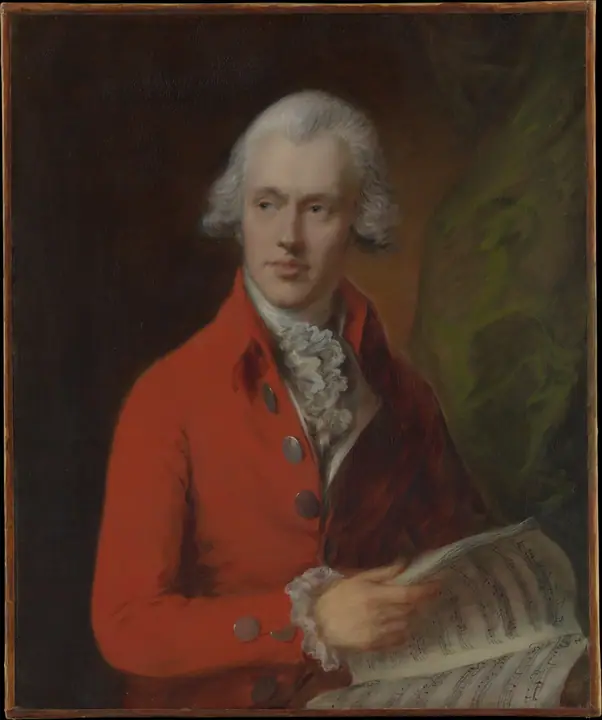 Charles Rousseau Burney, Thomas Gainsborough