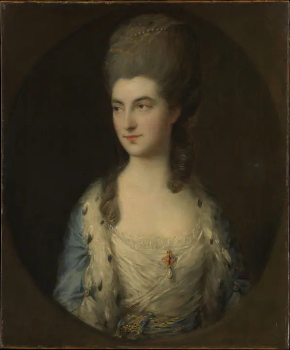 Retrato de una joven, llamada Miss Sparrow, Thomas Gainsborough