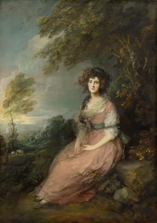 Sra. Richard Brinsley Sheridan, Thomas Gainsborough