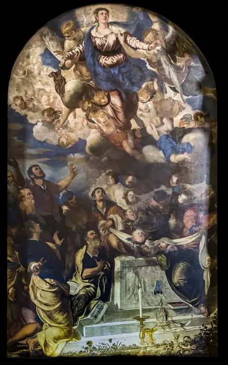Asunción de la Virgen, Tintoretto