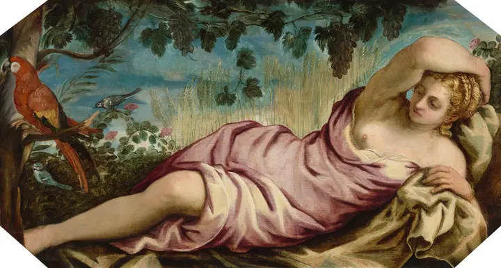 El verano, Tintoretto