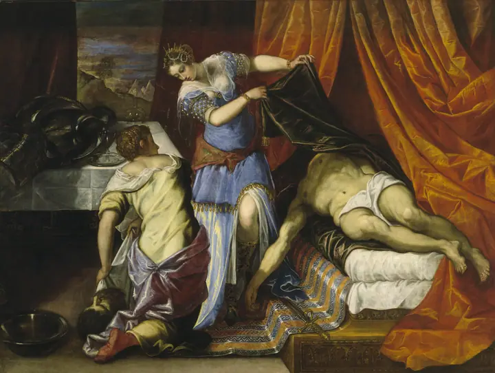 Judith y Holofernes, Tintoretto