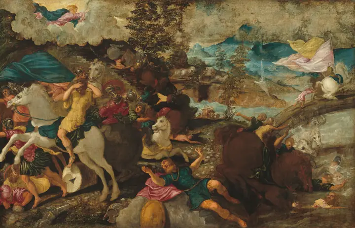 La conversión de San Pablo, Tintoretto