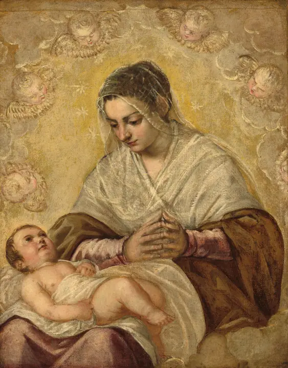 La Virgen de las Estrellas, Tintoretto