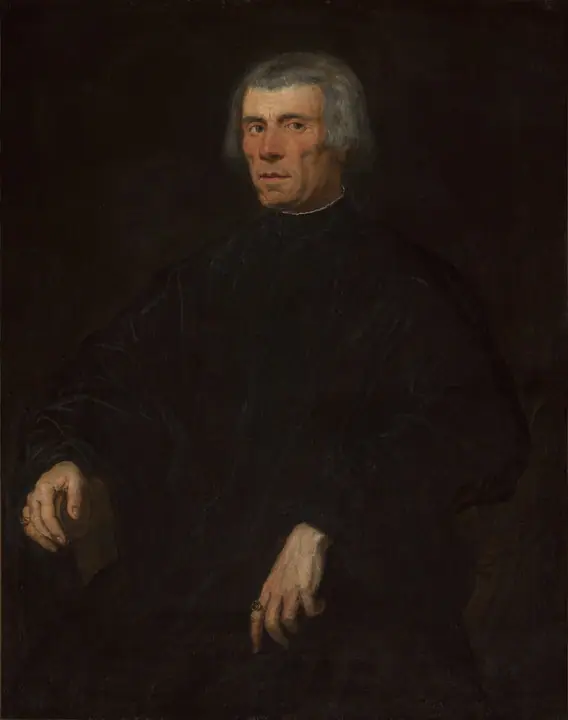 Retrato de un hombre, Tintoretto